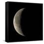 Waning Crescent Moon-Eckhard Slawik-Framed Stretched Canvas