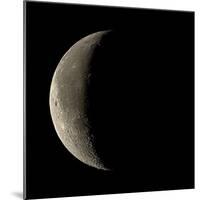Waning Crescent Moon-Eckhard Slawik-Mounted Premium Photographic Print