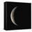 Waning Crescent Moon-Eckhard Slawik-Framed Stretched Canvas