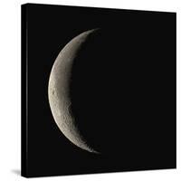 Waning Crescent Moon-Eckhard Slawik-Stretched Canvas