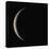 Waning Crescent Moon-Eckhard Slawik-Stretched Canvas