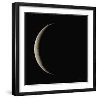 Waning Crescent Moon-Eckhard Slawik-Framed Premium Photographic Print