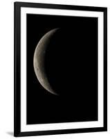 Waning Crescent Moon-Eckhard Slawik-Framed Photographic Print