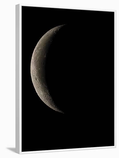 Waning Crescent Moon-Eckhard Slawik-Framed Photographic Print