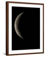 Waning Crescent Moon-Eckhard Slawik-Framed Photographic Print