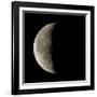 Waning Crescent Moon-Eckhard Slawik-Framed Photographic Print