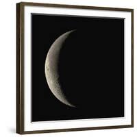 Waning Crescent Moon-Eckhard Slawik-Framed Photographic Print