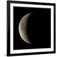 Waning Crescent Moon-Eckhard Slawik-Framed Photographic Print