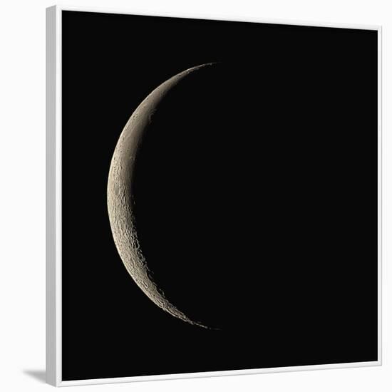 Waning Crescent Moon-Eckhard Slawik-Framed Photographic Print