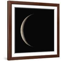 Waning Crescent Moon-Eckhard Slawik-Framed Photographic Print