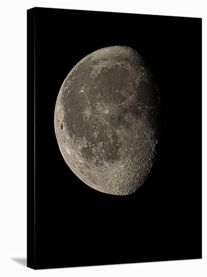 Waning Gibbous Moon-Eckhard Slawik-Stretched Canvas