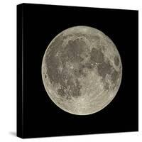 Waning Gibbous Moon-Eckhard Slawik-Stretched Canvas