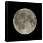 Waning Gibbous Moon-Eckhard Slawik-Framed Stretched Canvas