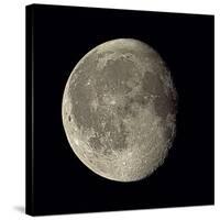 Waning Gibbous Moon-Eckhard Slawik-Stretched Canvas