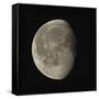 Waning Gibbous Moon-Eckhard Slawik-Framed Stretched Canvas