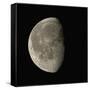 Waning Gibbous Moon-Eckhard Slawik-Framed Stretched Canvas