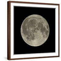 Waning Gibbous Moon-Eckhard Slawik-Framed Photographic Print