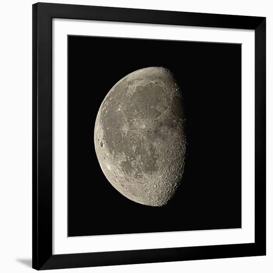 Waning Gibbous Moon-Eckhard Slawik-Framed Photographic Print