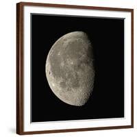 Waning Gibbous Moon-Eckhard Slawik-Framed Photographic Print