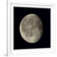 Waning Gibbous Moon-Eckhard Slawik-Framed Photographic Print