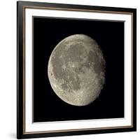 Waning Gibbous Moon-Eckhard Slawik-Framed Photographic Print