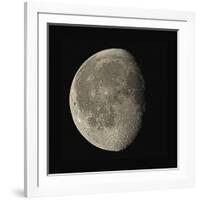 Waning Gibbous Moon-Eckhard Slawik-Framed Photographic Print