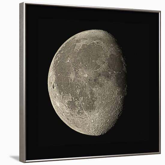 Waning Gibbous Moon-Eckhard Slawik-Framed Photographic Print