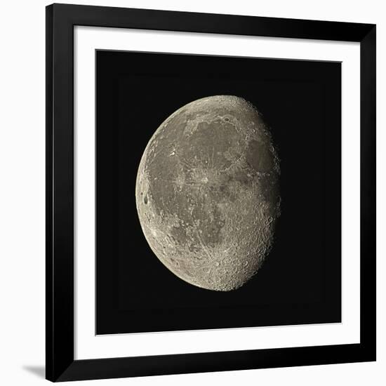 Waning Gibbous Moon-Eckhard Slawik-Framed Photographic Print