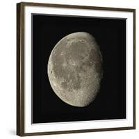 Waning Gibbous Moon-Eckhard Slawik-Framed Photographic Print