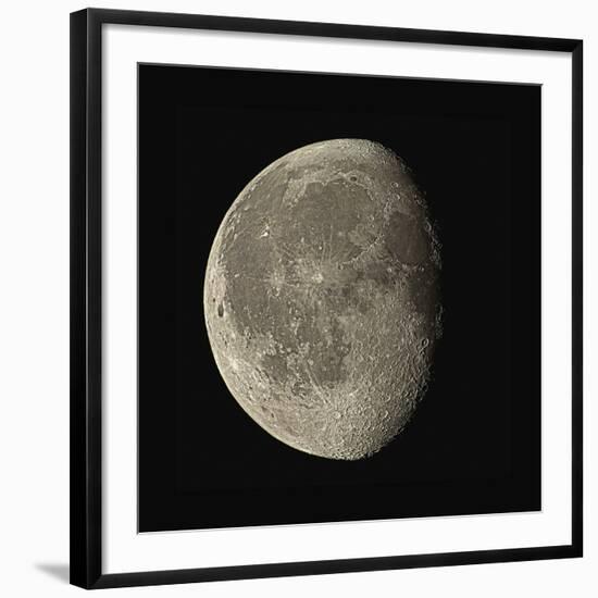 Waning Gibbous Moon-Eckhard Slawik-Framed Photographic Print