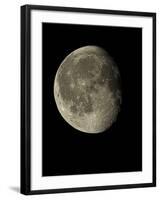 Waning Gibbous Moon-Eckhard Slawik-Framed Photographic Print