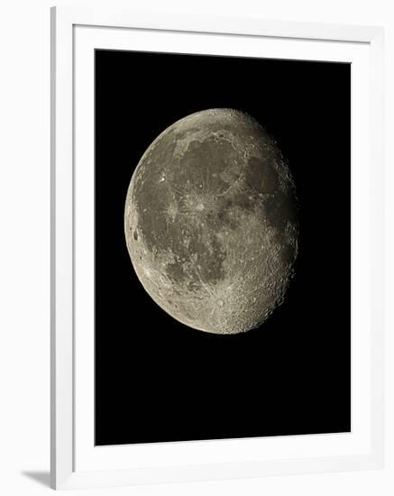 Waning Gibbous Moon-Eckhard Slawik-Framed Photographic Print