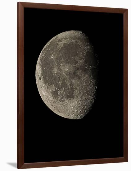 Waning Gibbous Moon-Eckhard Slawik-Framed Photographic Print