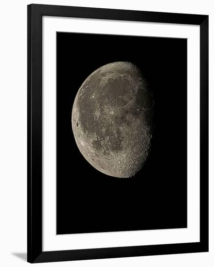 Waning Gibbous Moon-Eckhard Slawik-Framed Photographic Print