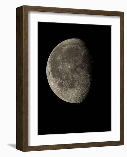 Waning Gibbous Moon-Eckhard Slawik-Framed Photographic Print