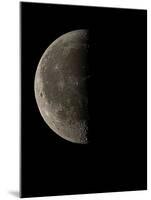 Waning Half Moon-Eckhard Slawik-Mounted Photographic Print