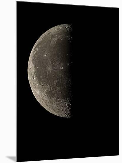 Waning Half Moon-Eckhard Slawik-Mounted Photographic Print