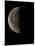 Waning Half Moon-Eckhard Slawik-Mounted Photographic Print