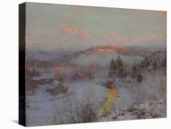 Waning Winter, 1906 (Oil on Canvas)-Walter Launt Palmer-Stretched Canvas