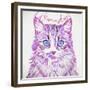 Wanna Play Cat-Cora Niele-Framed Giclee Print