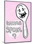 Wanna Spoon? - Tommy Human Cartoon Print-Tommy Human-Mounted Art Print