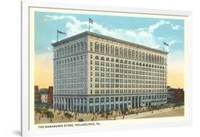 Wannamaker Department Store, Philadelphia-null-Framed Art Print