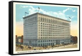 Wannamaker Department Store, Philadelphia-null-Framed Stretched Canvas
