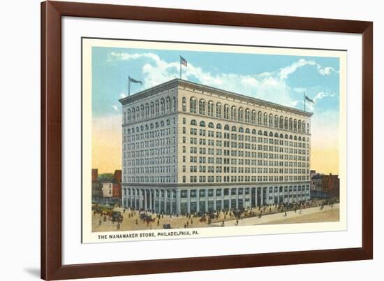 Wannamaker Department Store, Philadelphia-null-Framed Art Print