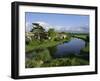 Wansford-In-England, River Nene, Near Peterborough, Cambridgeshire, England, UK, Europe-Lee Frost-Framed Photographic Print