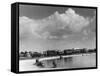 Wanstead Flats Fair-null-Framed Stretched Canvas