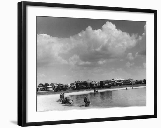 Wanstead Flats Fair-null-Framed Photographic Print