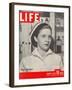 Wanted: 50,000 Nurses, Alberta Rose Krajce, Brooklyn Naval Hospital Nurse Shortage, January 5, 1942-Eliot Elisofon-Framed Premium Photographic Print