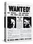 Wanted! for Murder, for Kidnapping, for Theft and for Arson-null-Stretched Canvas