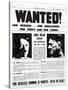 Wanted! for Murder, for Kidnapping, for Theft and for Arson-null-Stretched Canvas